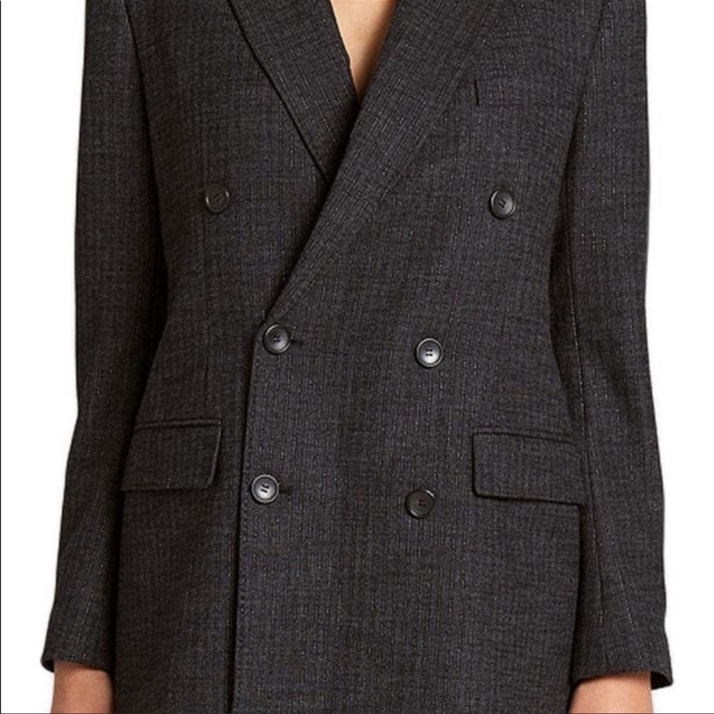 A.L.C. Chadwick Metallic-Stripe Jacket - Picture 3 of 5
